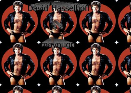 David Hasslehoff is a mayougn