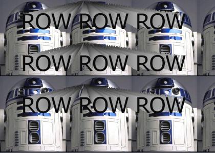 R2D2TMND: R2 sings row row row!