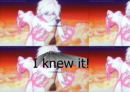 Kaworu shows his true self...