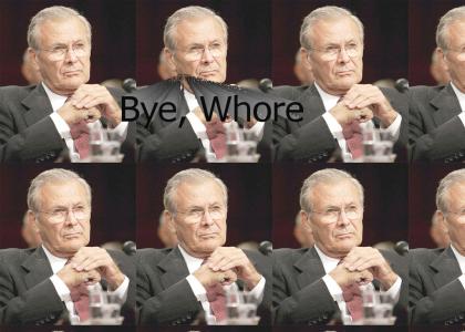 Rumsfeld Resigns