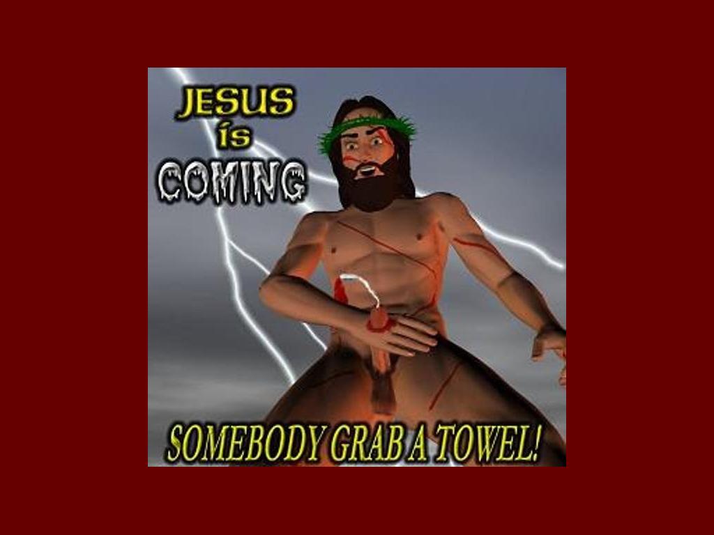 jesusiscominggrabatowel