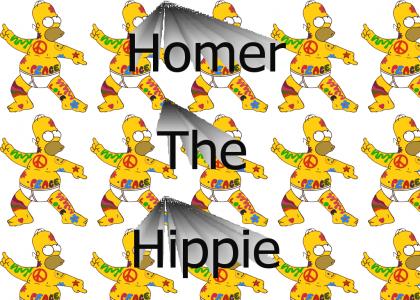 Homer is a Hippie!