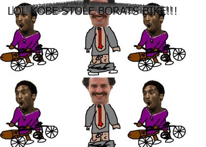 KOBE STOLE BORATS BIKE!!!