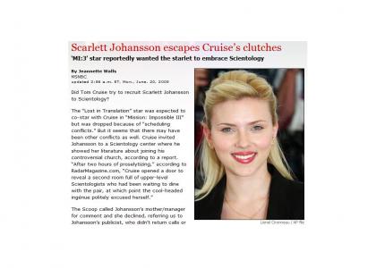 Cruise™ fails at recruiting Scientologists®