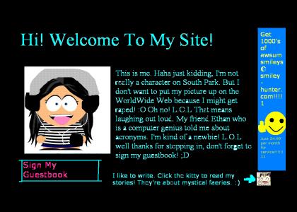 Kat's 1997 Geocities!