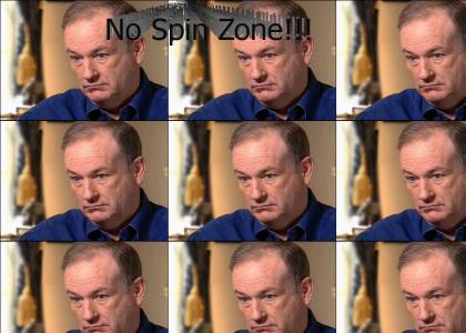 O'Reilly's No Spin Zone, He Hates Spin!