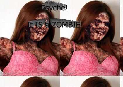 Gorgeous Babe Who is Not A Zombie