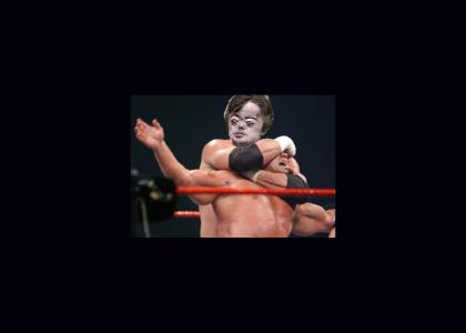 brian peppers learns to wrestle