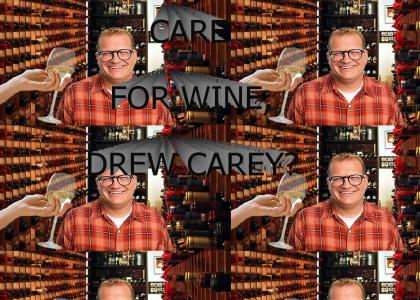 Care for wine, Drew Carey?