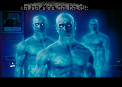 Dr. Manhattan is Blue