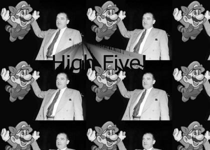 Joe McCarthy High Fives Mario