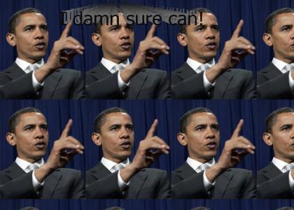 Obama has one question for you