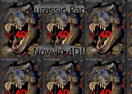 Jurassic Park in 4D!!