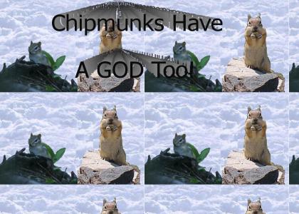 Chipmunk Awesome God