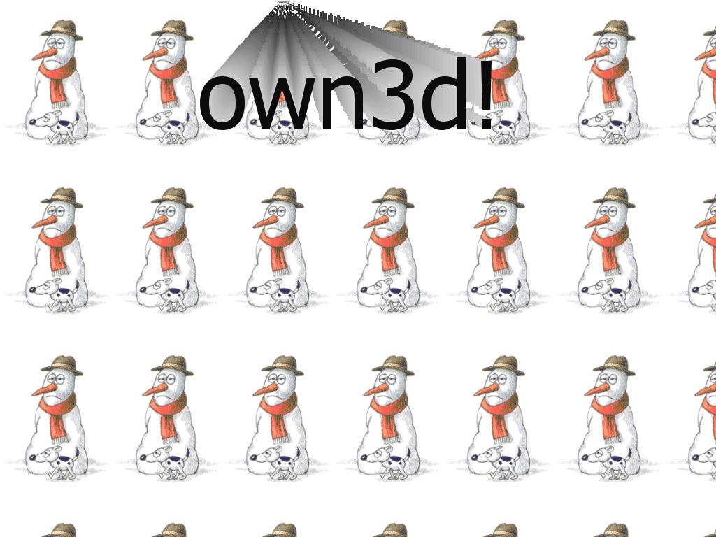 snowmanown3d