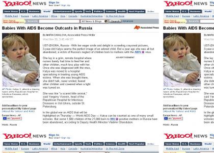 Russia Hates AIDS Babies