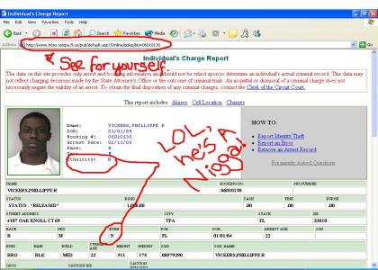 Nigga got caught! Arrest report, lol! LMAOnade!