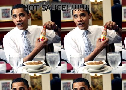 obama likes hot sauce