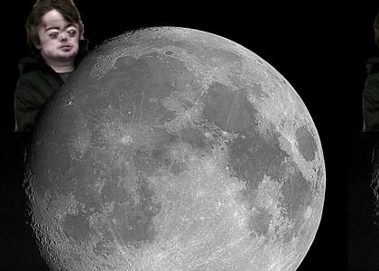 Brian Peppers on the Moon