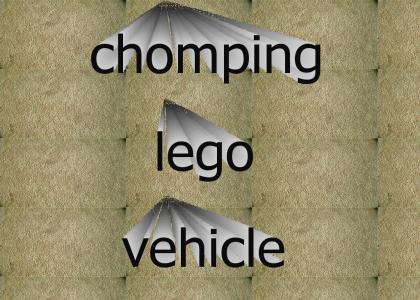 chomping lego vehicle