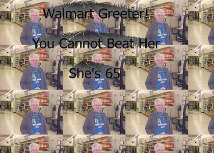 Walmart Greeter
