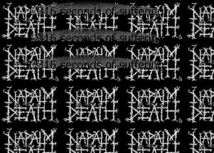 Napalm Death's world record