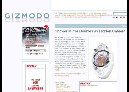 Shower Spy Mirror