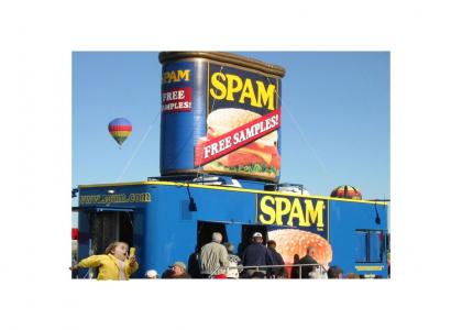 bubble girl hates spam
