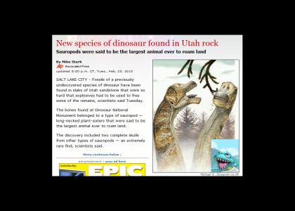 New dinosaur discovery in Utah