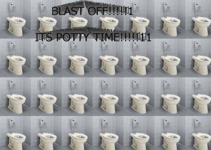 IT'S POTTY TIME