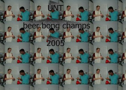 UNT beer bong champs 2005