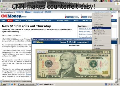 CNN News Flash - Print your own money