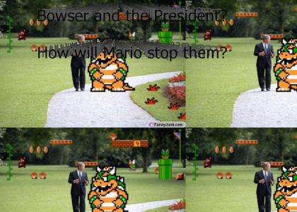 Bowser works with Bush