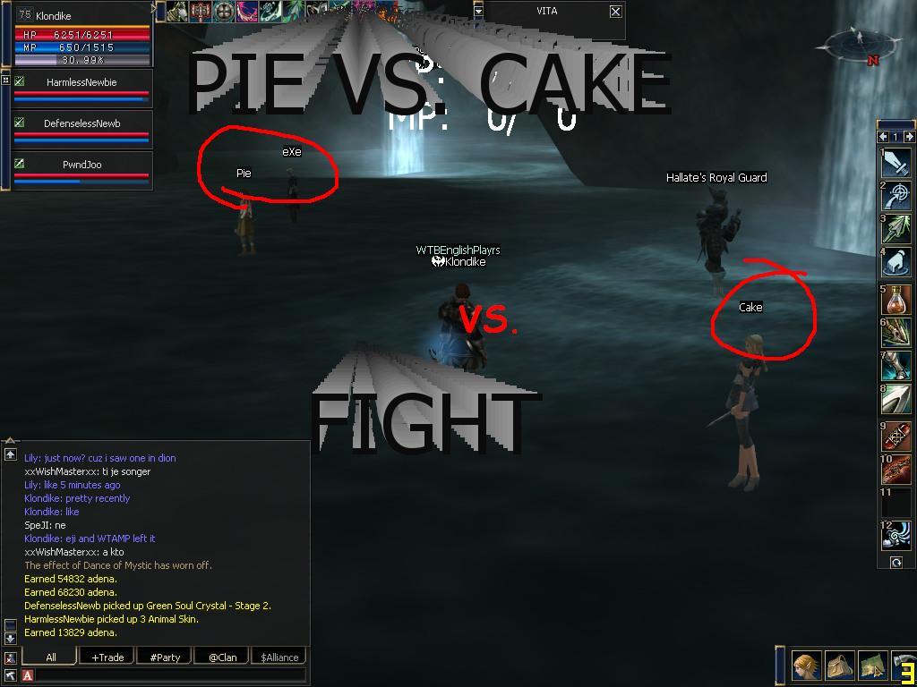 lineage2pievscakeomg