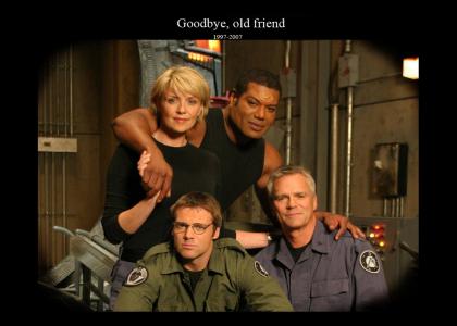 R.I.P. Stargate SG-1