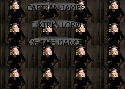 capt. james t kirk lord of the dance