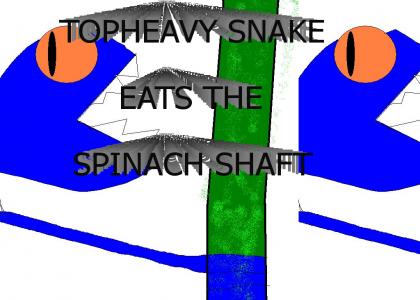 Topheavy Snake