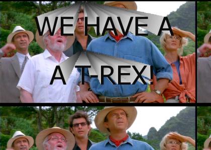 We Have A T-Rex!