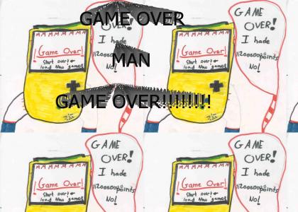 Game Over - Game Boy