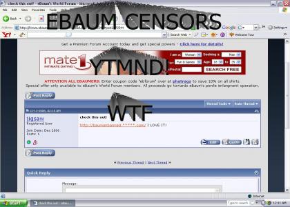 Ebaums world blanks out the letters YTMND