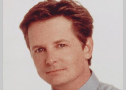 Michael J. Fox Stares Into Your Soul