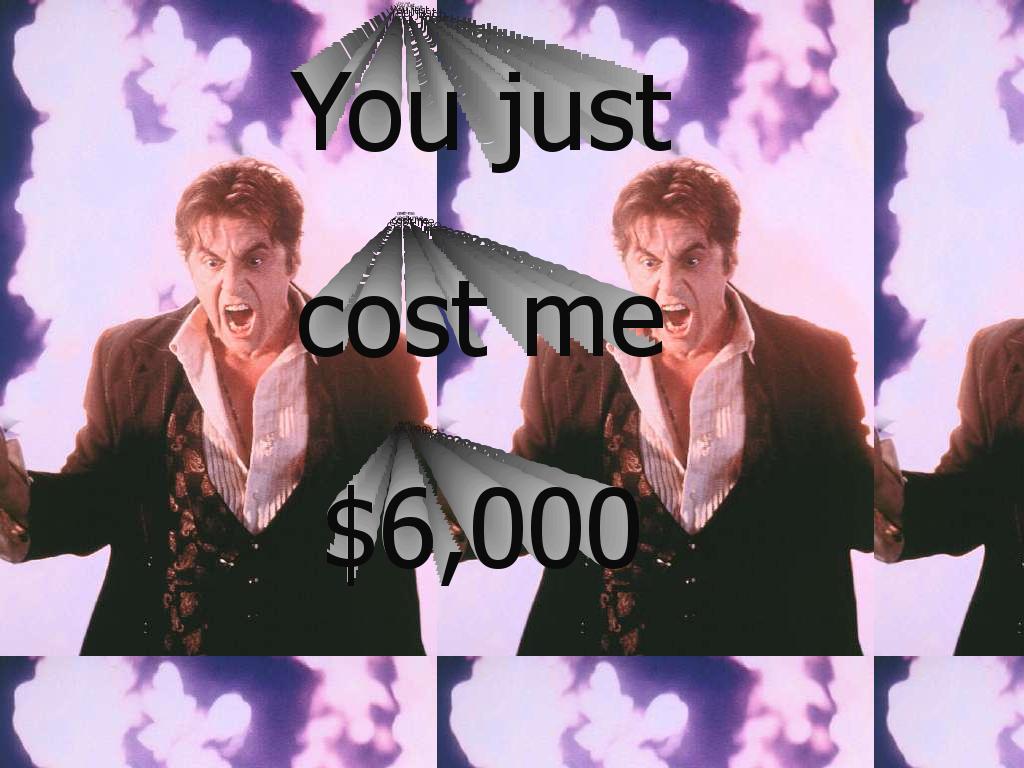 youjustcostme6000dollars