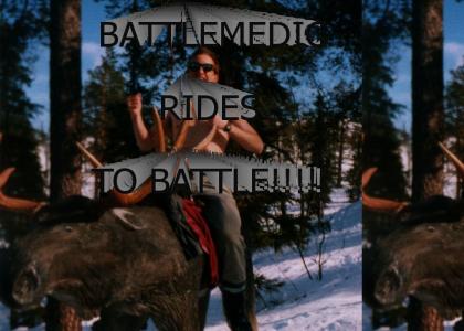 Battle Medic Rides On