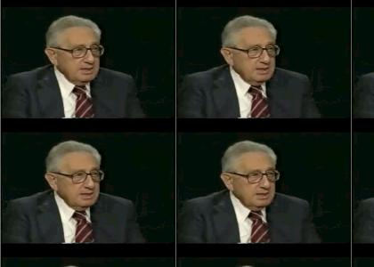 Kissinger says too much