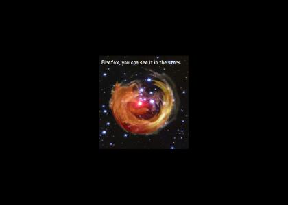 Firefox is in the stars