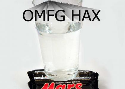 WATER ON MARS!