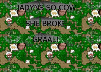 JADYN GOES MOO!