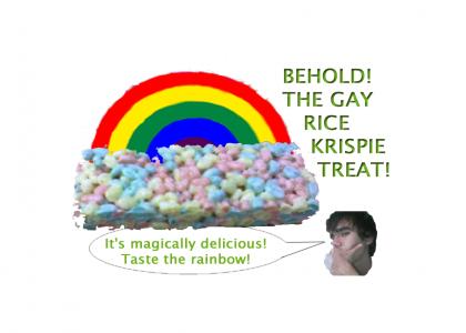 The Gay Rice Krispie Treat