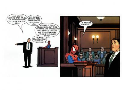 Why does J. Jonah Jameson hate Spiderman?