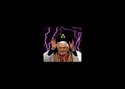 Pope Benedict has the Triforce